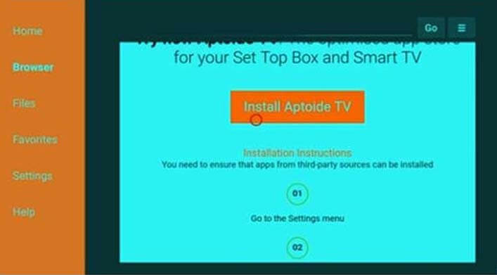 install aptoide